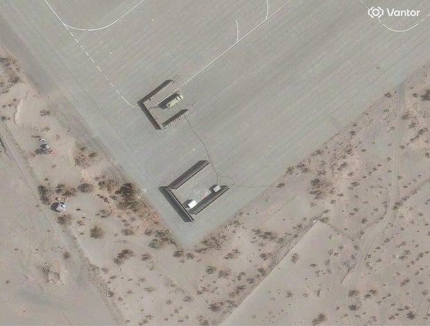 Zahedan radar close-up — BEFORE strike