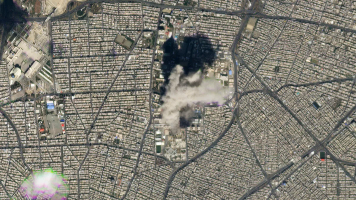 Smoke over northern Tehran intelligence district — 7th senior Iranian intelligence/security official eliminated since March 1 as Israeli decapitation campaign continues