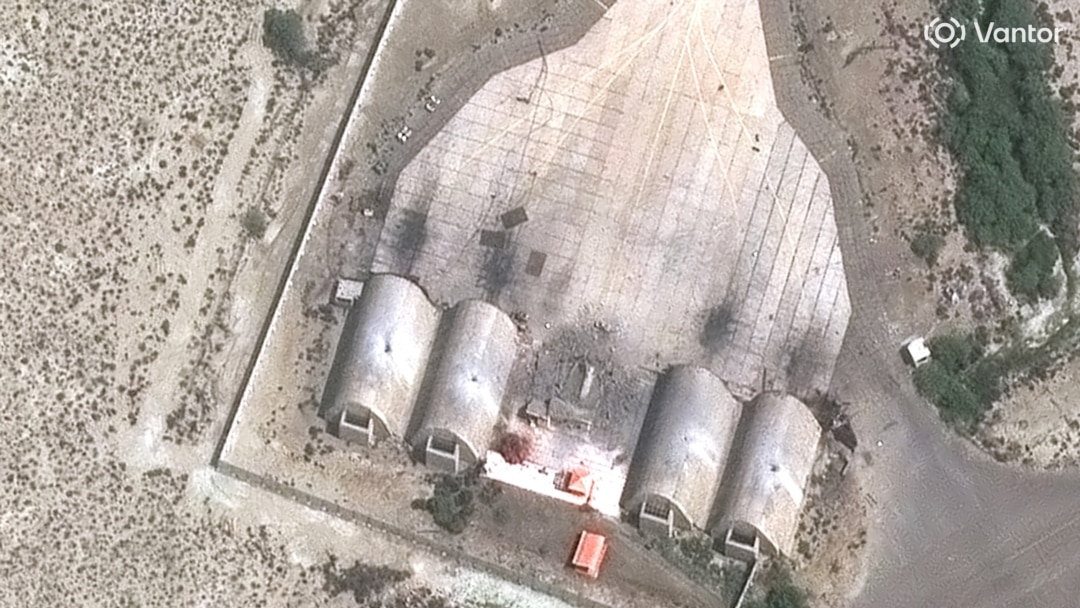 RFE/RL: Satellite map of Iranian military sites struck in 2025