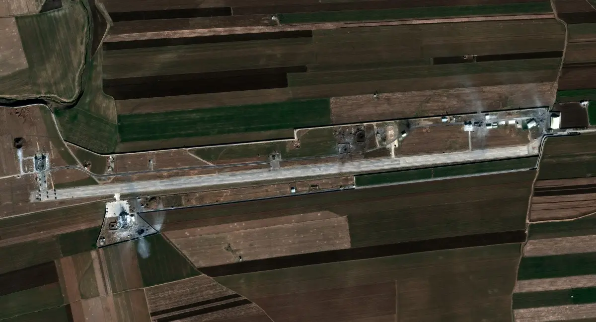 Vantor satellite: Natanz nuclear damage assessment (2)