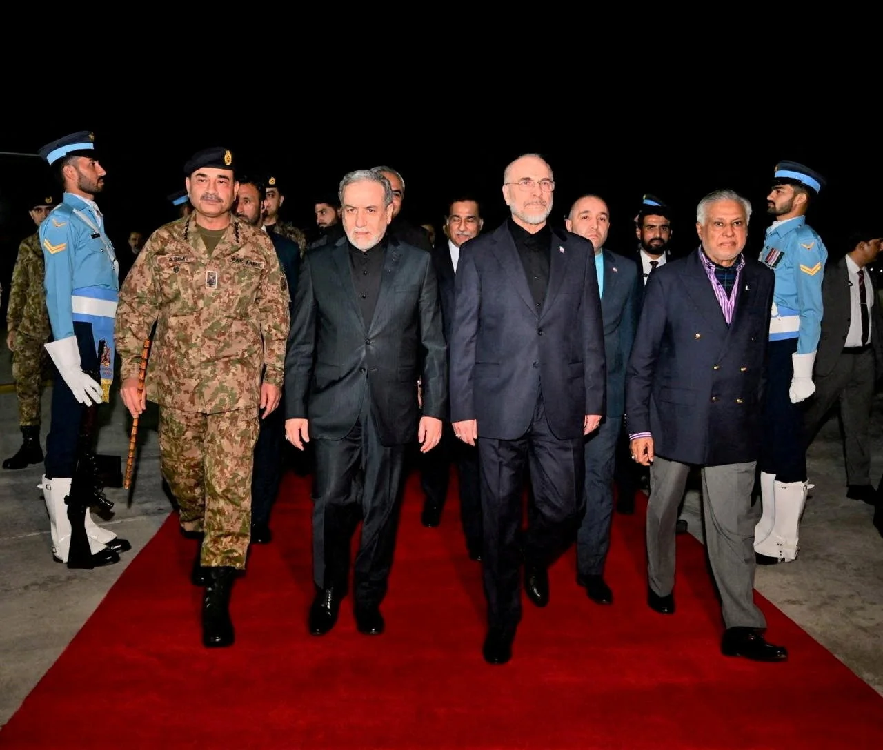Islamabad ceasefire signing April 7 — PM Sharif, SecState Rubio, FM Araghchi; 2-week cessation of hostilities takes effect April 8 midnight after 38 days of war