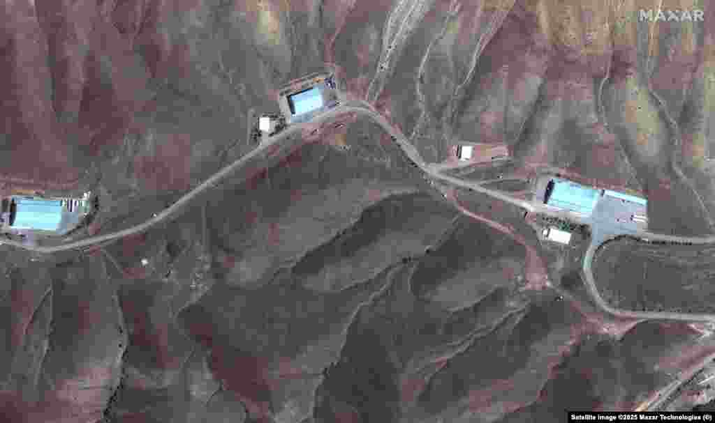 Iranian nuclear storage facility, May 2025 — post-strike assessment